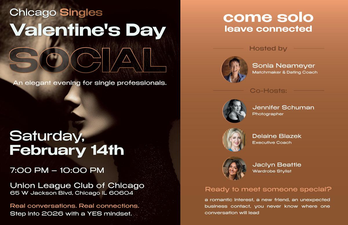 Singles Social 2026 Flyer
